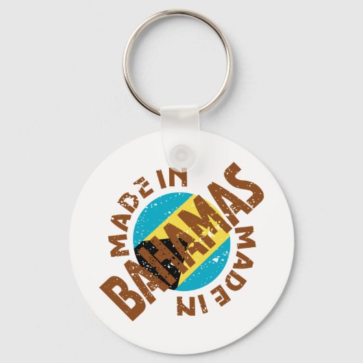Made in Bahamas Sleutelhanger (Voorkant)