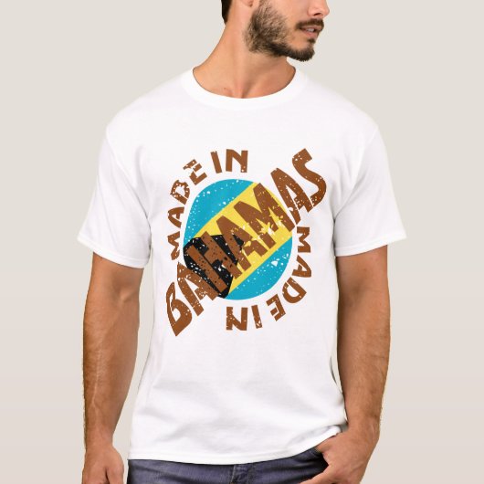 Made in Bahamas T-shirt (Voorkant)
