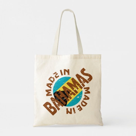 Made in Bahamas Tote Bag (Achterkant)