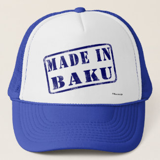 Made in Baku Trucker Pet