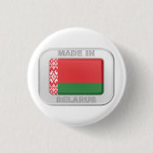 Made in Belarus Ronde Button 3,2 Cm (Voorkant)