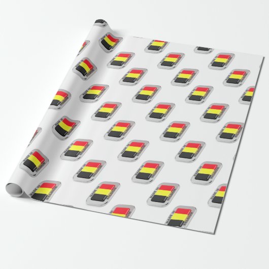 Made in België Cadeaupapier (Uitgerold)