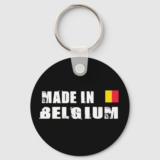 Made in België Sleutelhanger (Voorkant)