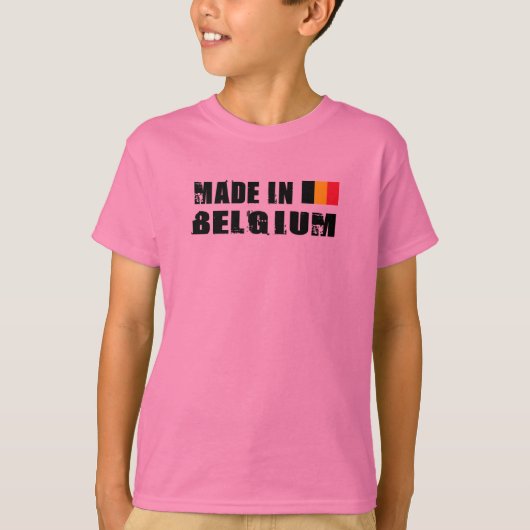 Made in België T-shirt (Voorkant)