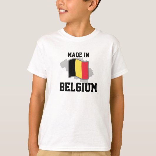 Made in Belgium T-shirt (Voorkant)