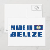 Made in Belize Briefkaart (Voorkant / Achterkant)