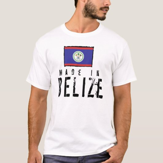 Made in Belize T-shirt (Voorkant)