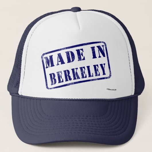Made in Berkeley Trucker Pet (Voorkant)