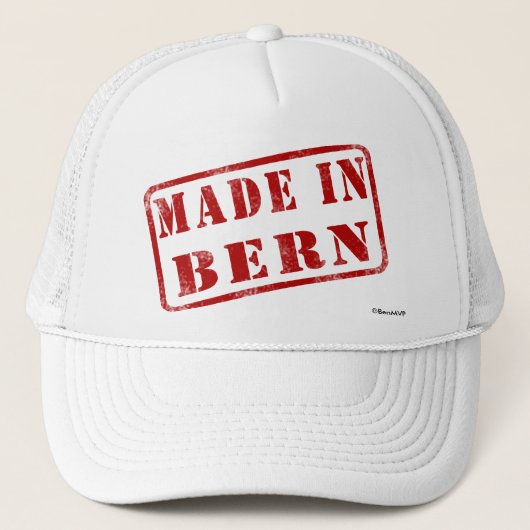 Made in Bern Trucker Pet (Voorkant)