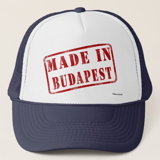 Made in Boedapest Trucker Pet (Voorkant)