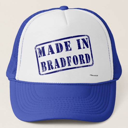 Made in Bradford Trucker Pet (Voorkant)