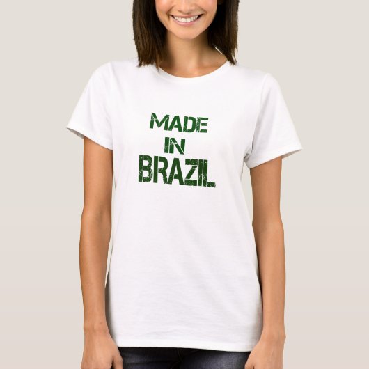 MADE IN BRAZIL T-SHIRT (Voorkant)