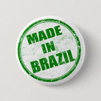 MADE IN BRAZILIË RONDE BUTTON 5,7 CM