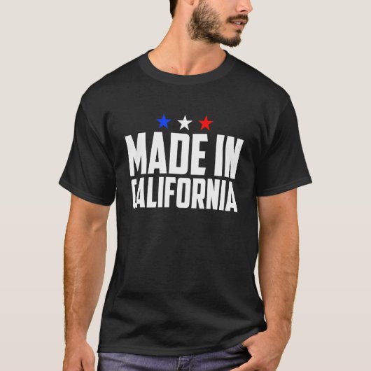 Made in California 1 T-shirt (Voorkant)