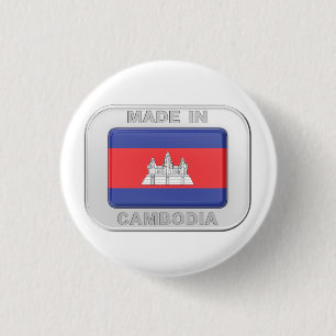 Made in Cambodja Ronde Button 3,2 Cm