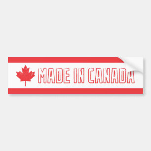 Made in Canada Bumpersticker