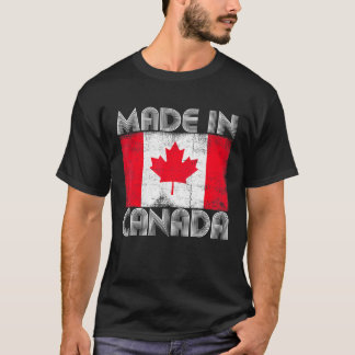 Made in Canada Canadese vlag Love Canada T-shirt