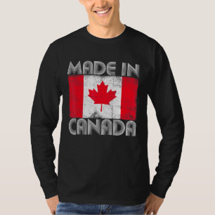 Made in Canada Canadese vlag Love Canada T-shirt