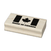 Made in Canada custom rubberen stempel met vlag (Stempel)