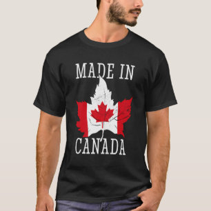Made in Canada Funny Canadian T-shirt