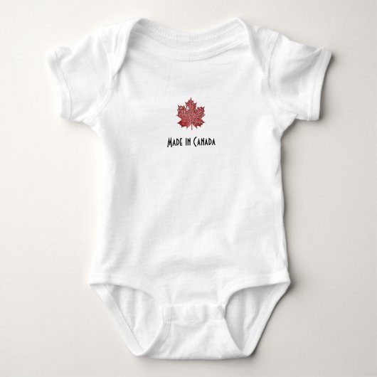 Made in Canada, Maple Leaf bodysuit (Voorkant)