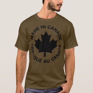 Made in Canada Maple Leaf Premium T-shirt