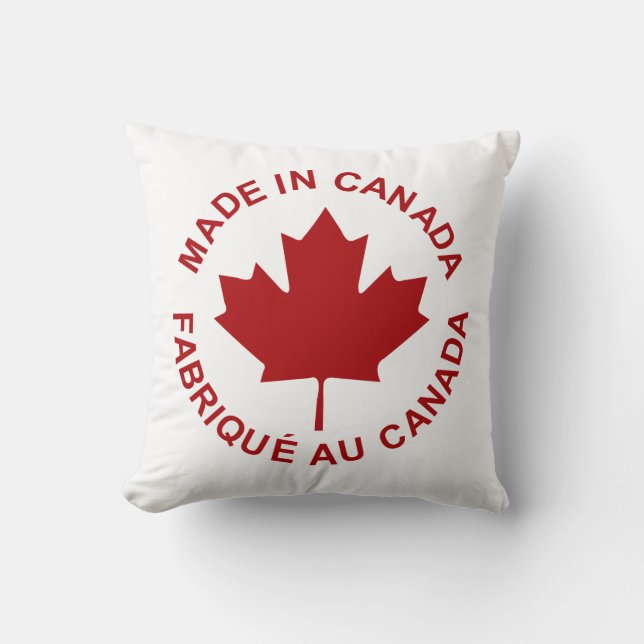 Made in Canada Pillow Kussen (Voorkant)
