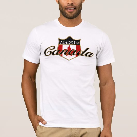 "Made in Canada" T-Shirt (Voorkant)