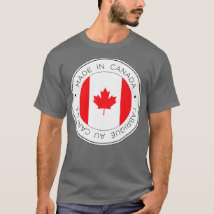 Made in Canada vlag T-shirt