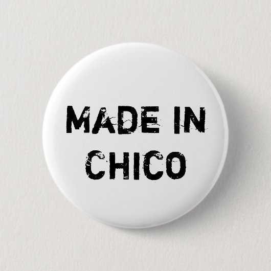 Made in Chico Ronde Button 5,7 Cm (Voorkant)