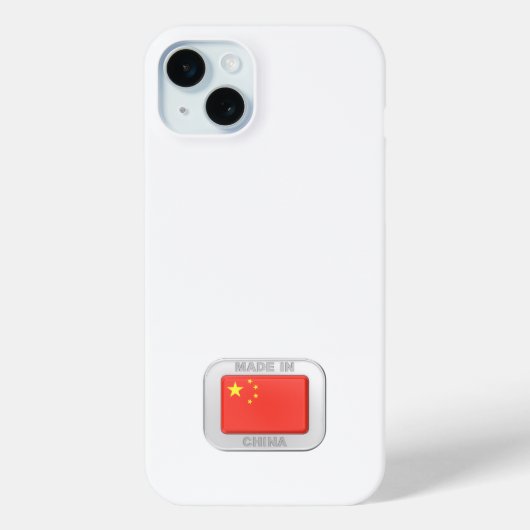 Made in China Case-Mate iPhone Case (Achterkant)