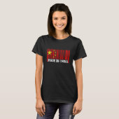 Made In China Chinese Vlag T-shirt (Voorkant volledig)