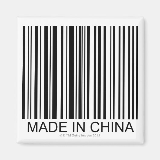 Made in China Magneet (Voorkant)