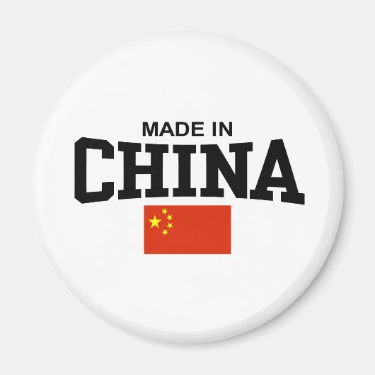 Made in China Magneet (Voorkant)