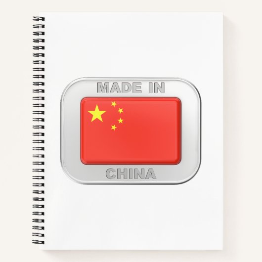Made in China Notitieboek (Voorkant)