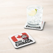 Made in Chinada Panda – Chinese Canadian Bier Onderzetter (Rechterzijde)