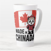 Made in Chinada Panda – Chinese Canadian Latte Mok (Rechterhoek)