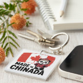 Made in Chinada Panda – Chinese Canadian Sleutelhanger (Voorkant Rechts)