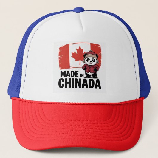 Made in Chinada Panda – Chinese Canadian Trucker Pet (Voorkant)