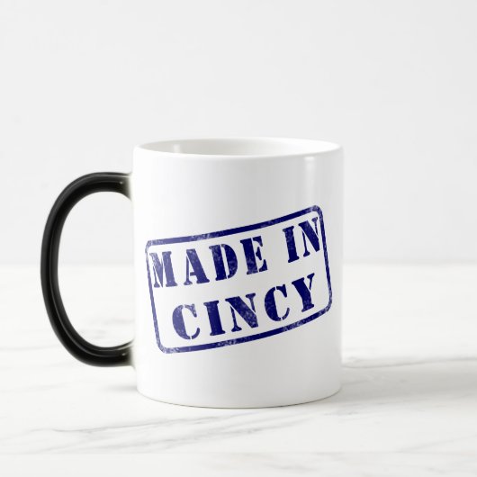 Made in Cincy Magische Mok (Links)