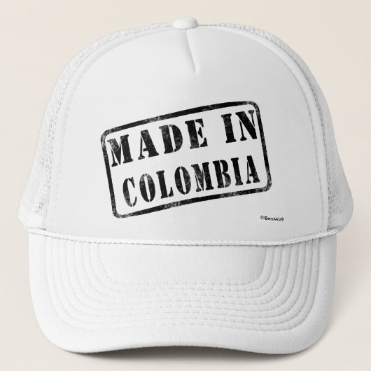 Made in Colombia Trucker Pet (Voorkant)