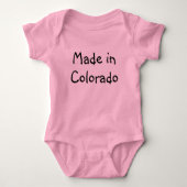Made in Colorado baby Creeper Romper (Voorkant)