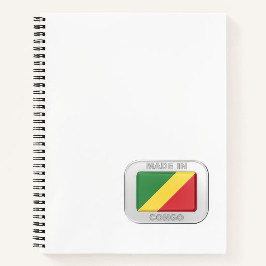 Made in Congo Notitieboek (Voorkant)