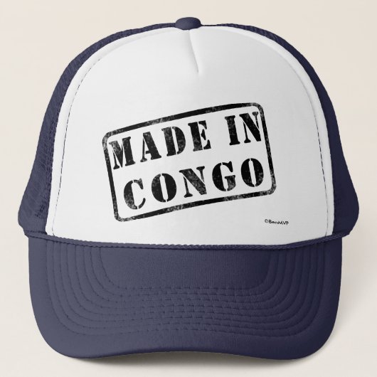 Made in Congo Trucker Pet (Voorkant)