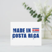 Made in Costa Rica Briefkaart (Staand voorkant)