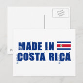 Made in Costa Rica Briefkaart (Voorkant / Achterkant)