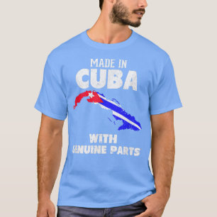 Made in Cuba met echte delen Cuban Pride T-shirt
