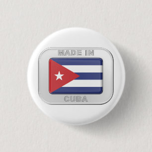 Made in Cuba Ronde Button 3,2 Cm