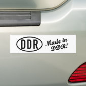 Made in DDR Bumpersticker (Op auto)