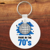 Made in de 70 Button Sleutelhanger (Voorkant)